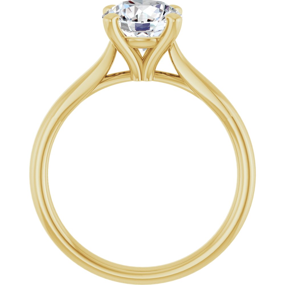 Round Diamond Solitaire Engagement Ring
