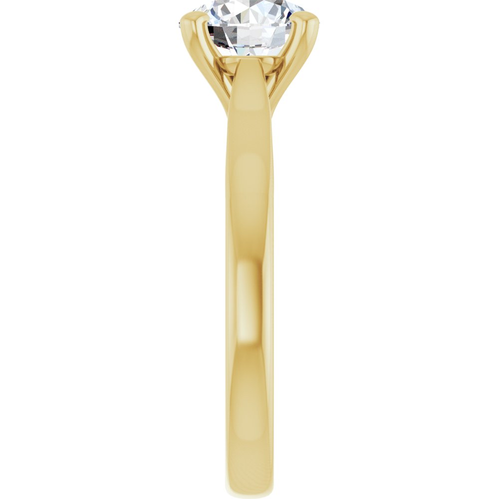 Round Diamond Solitaire Engagement Ring
