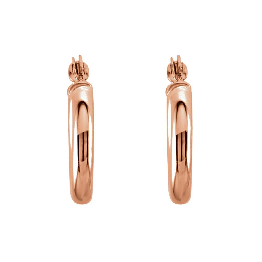 Tube Hoop Earrings