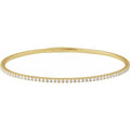 Flexible Diamond Bangle Bracelet